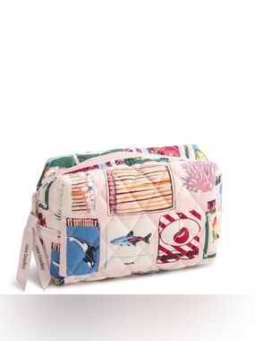 Vera Bradley Matchbook Collection
Essential Small Travel Makeup Pouch Summer